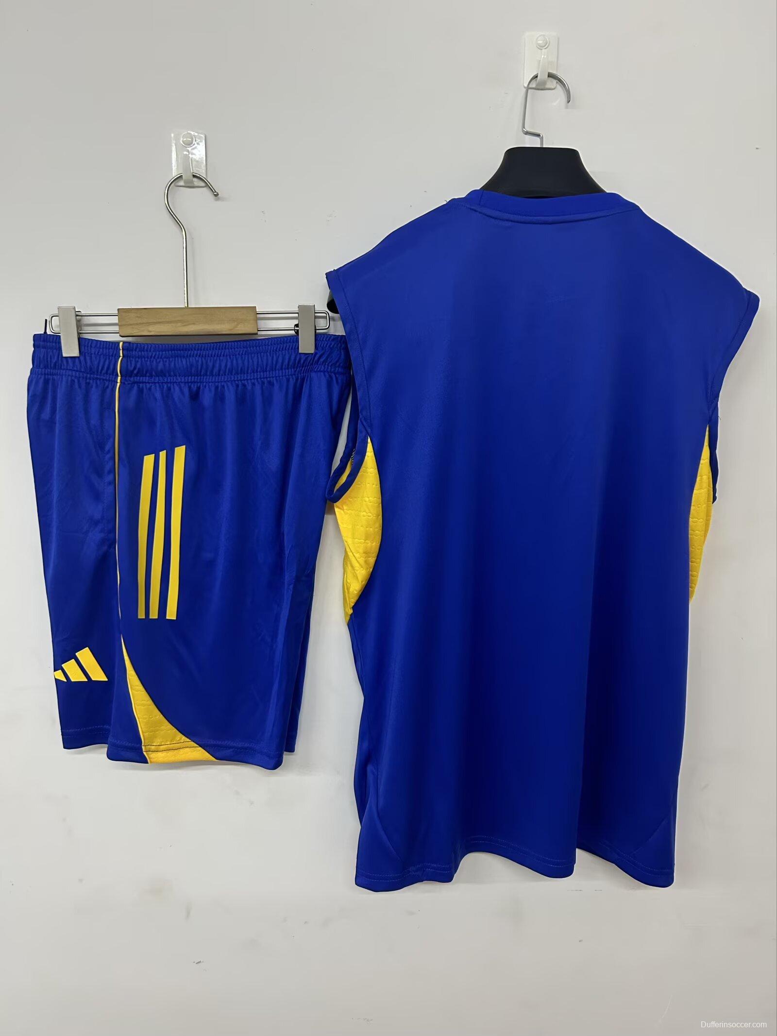 25/26 Tigres UANL Vest Jersey Blue+ Shorts