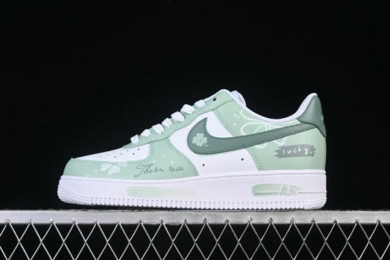 Nike Air Force 1'07 Low Clover Casual Sneakers - ZH0316-098