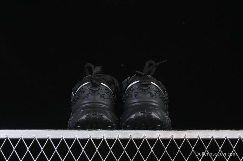 Balenciaga Non-Slip Wear-Resistant Casual Kids Shoes Black