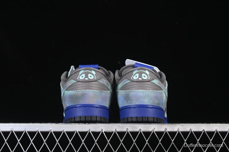 Nike Dunk Low Panda Low-Top Casual Skate Shoes - HQ9294-200