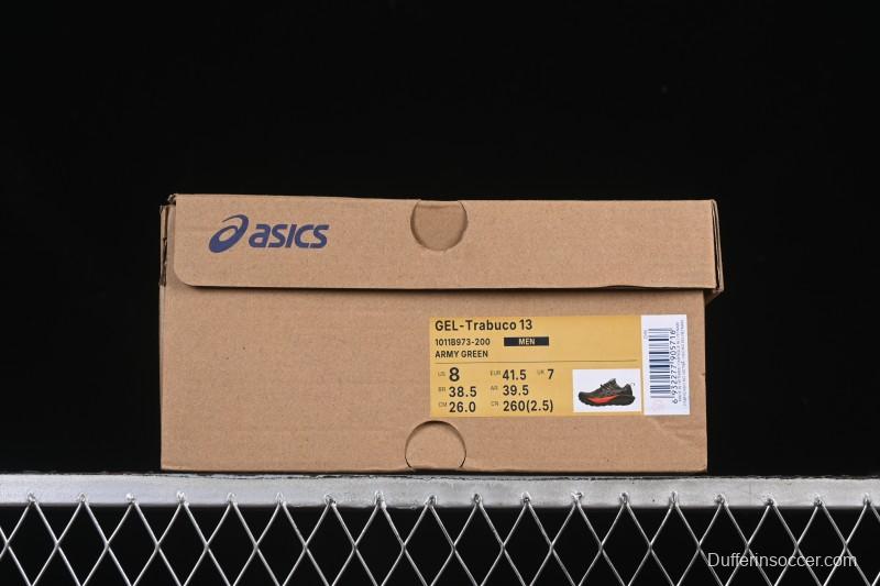 Asics Gel-Trabuco 13 Retro Breathable Cushioned Men's Running Shoes - 1011B973-200