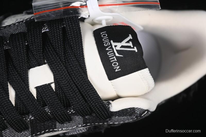 Nike Air Force 1 '07 Low LV Collaboration White Black Casual Sneakers - YF9511-817