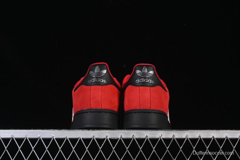 Adidas Superstar II Casual Sneakers with Shell Toe Design - JQ3220