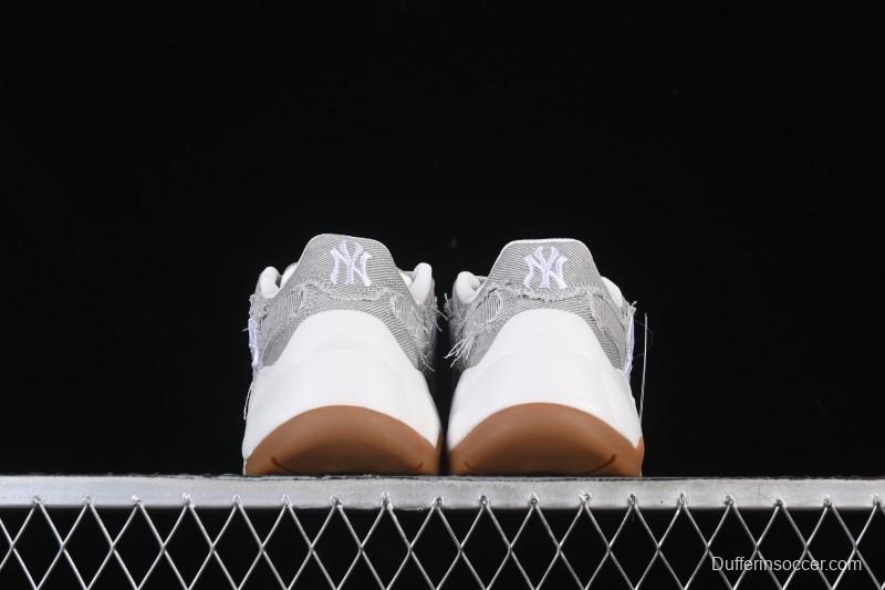 Adidas NY MLB Bigball Chunky Vintage Cursive Height-Increasing Platform Sneakers - 3ASHVT25N50GRL