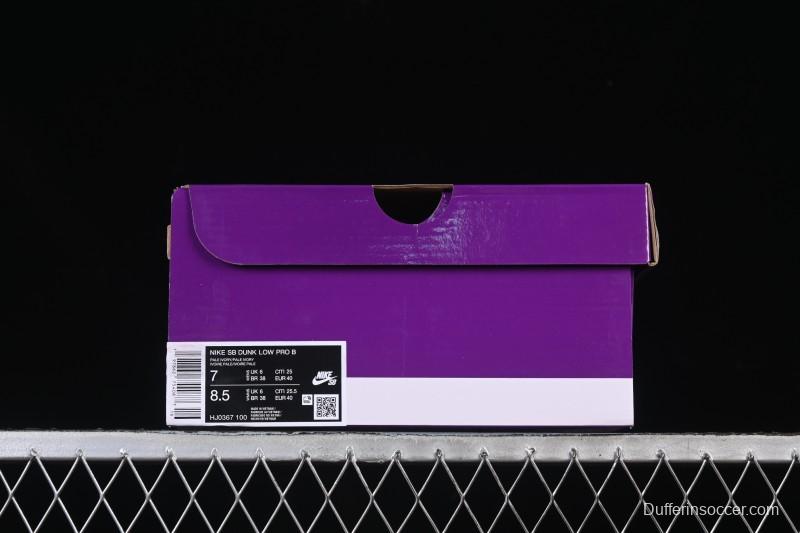 Nike SB Dunk Low Pro B Skate Shoes in Pale Ivory - HJ0367-100