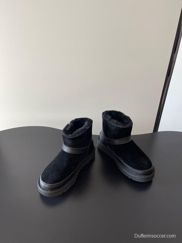 UGG 4512 Classic Buckle Flat Ultra Wool Anti-Slip Snow Boots - AS00290