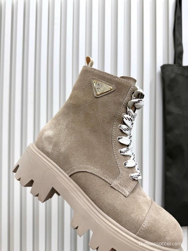 Prada 2025 SS Platform Martin Boots - LY0350