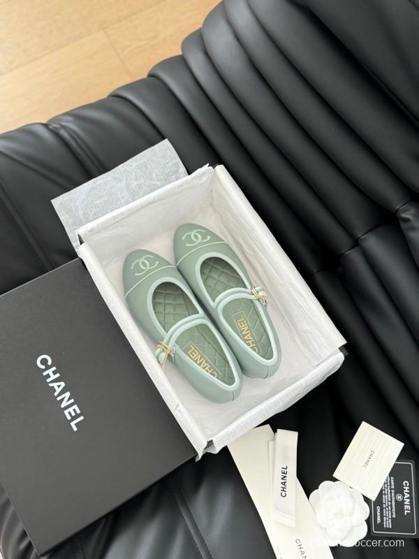 Chanel SS 2025 Runway Mary Jane Flats - LY00