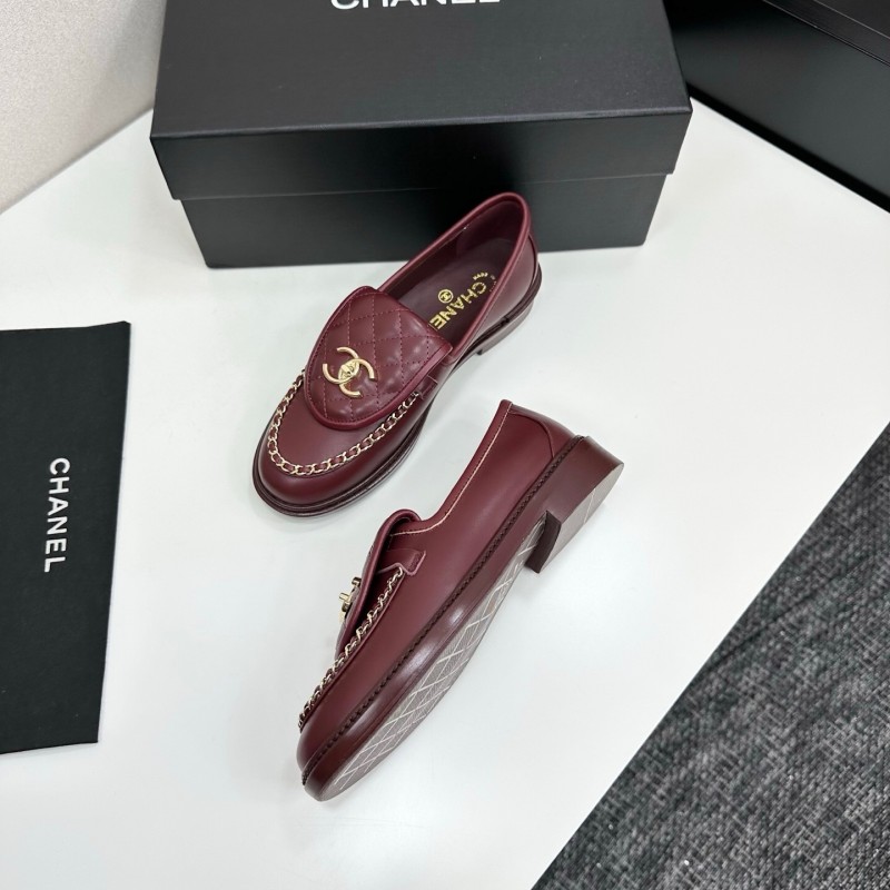 Chanel Classic Flap Chain CC Buckle Loafers - LY00320