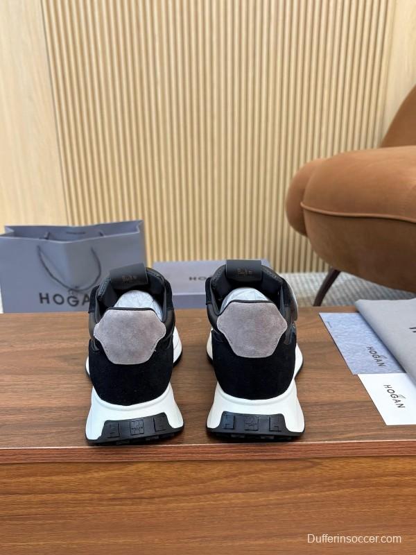 Hogan H-STRIPES Series Couple Thick Sole Dad Shoes Airship Sneakers - AS00350