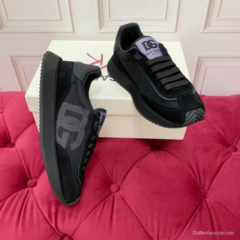 Dolce & Gabbana 2025/SS New Collection Luxury Embroidered Logo Sneakers - AS00300