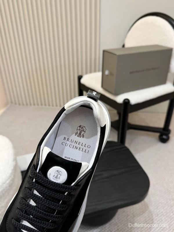 Brunello Cucinelli Casual Sneakers with Seasonal Colors and Leather Lining - KFY00320