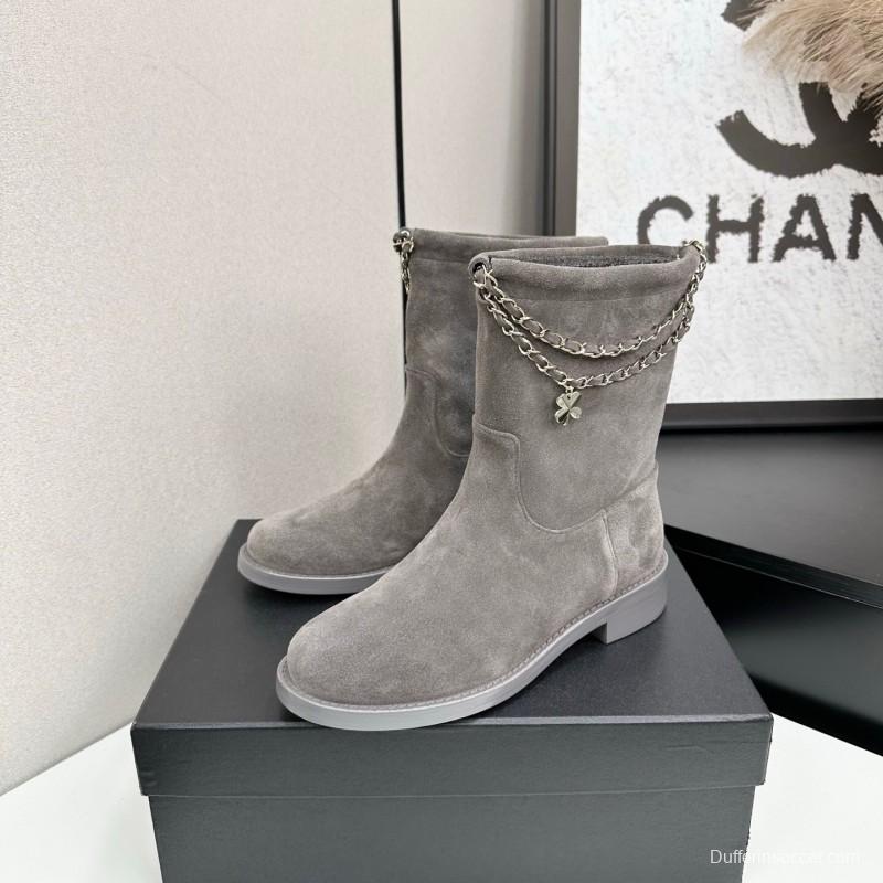 Chanel 2025 SS Short Boots Essential Autumn Winter Item - LY00420