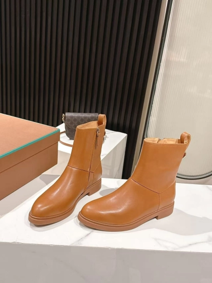 Loro Piana Autumn Winter 2025 SS Old Money Style Ankle Boots - LY00370/LY00410