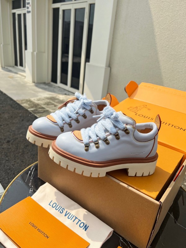 Louis Vuitton REMIX Lace-Up Derby Hiking Shoes - LY00340