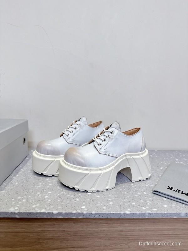 SMFK 2025SS Derby Shoes with Thick Sole Platform - LY00260