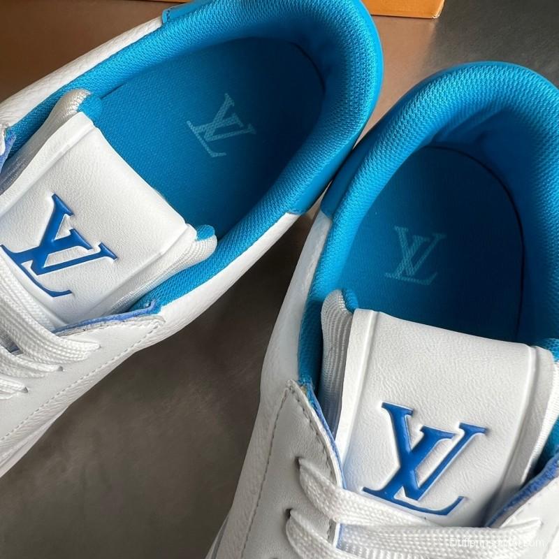 Louis Vuitton Beverly Hills Low-Top Fashion Sneakers Men's Shoes - YC