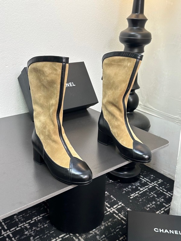 Chanel 2025 SS Short Boots Essential Autumn Winter Fashion Item - LY00430