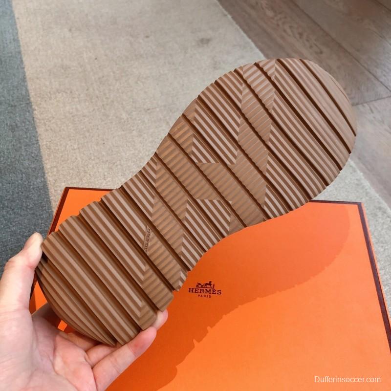 H Boot-Type Chelsea Boots with British Color Blocking Design - AS00380