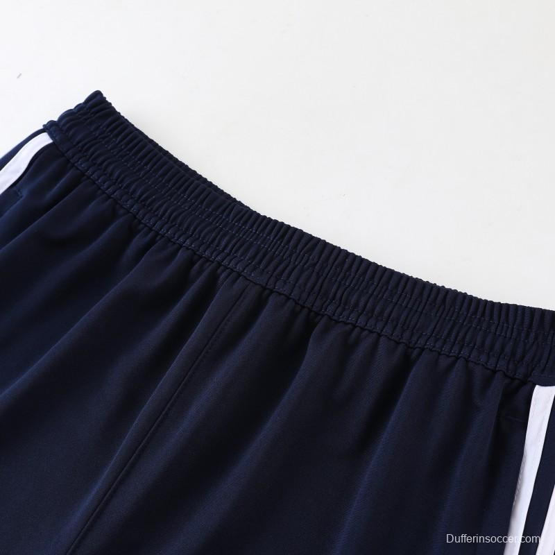 2025 Adidas Royal Blue Full Zipper Jacket+Long Pants