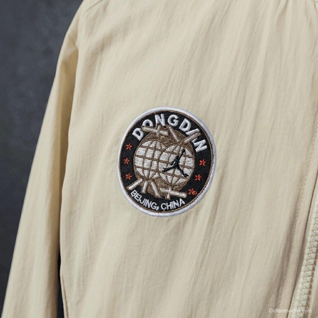 2026 Jordan Beige Jacket Windbreaker