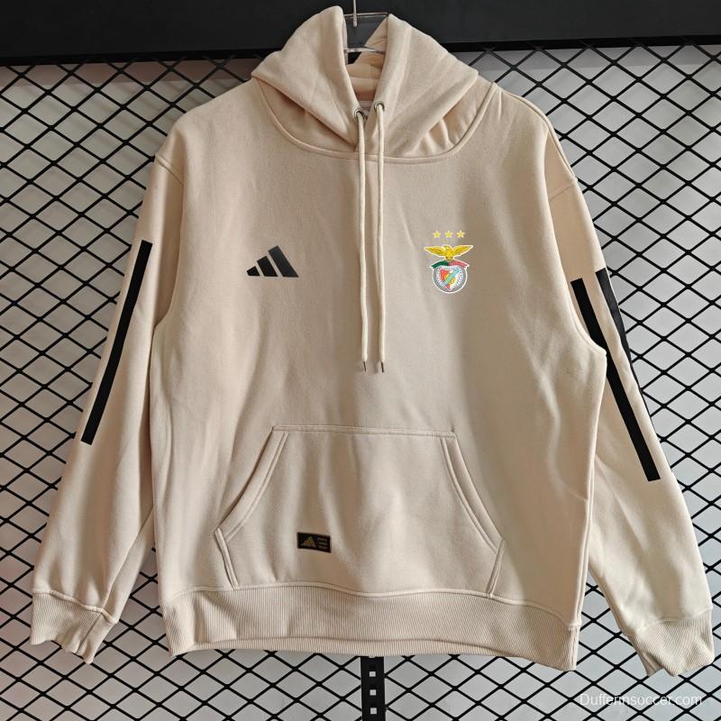 25/26 Benfica Embroidered Logo Hoodie 9 Colors
