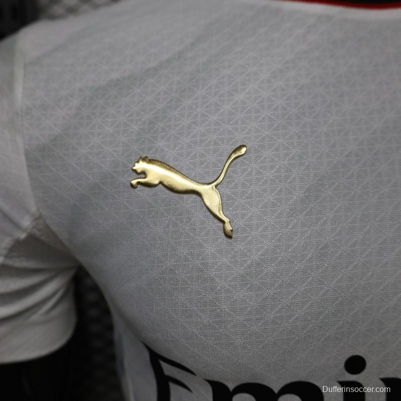 Player Version 26/27 AC Milan Away White Jersey