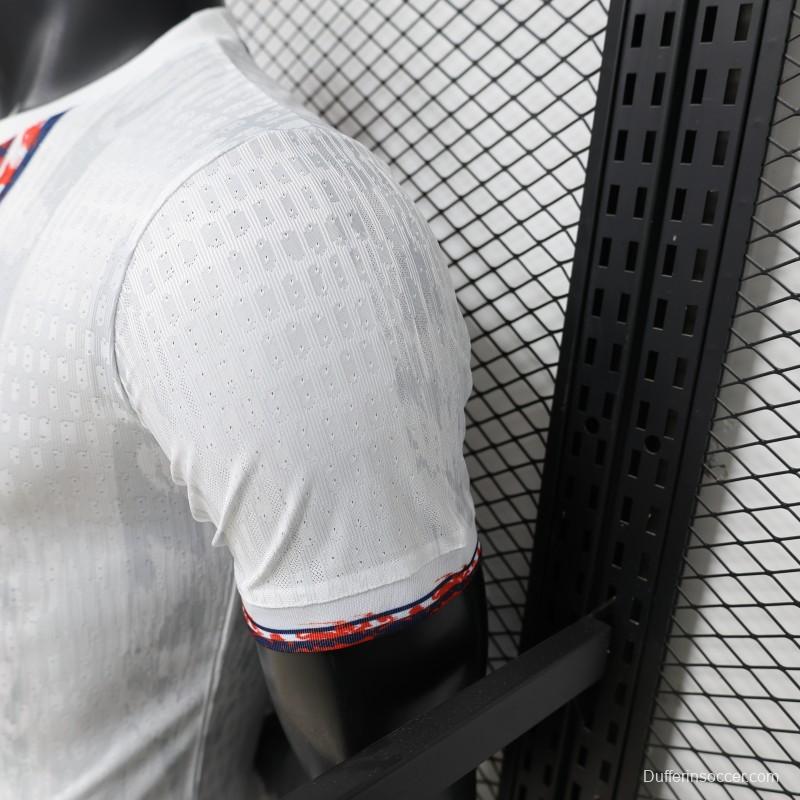 Player Version 2026 England White Blue Red Lion Totem Special Edition Jersey