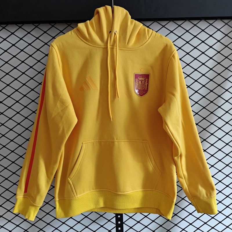Player Version 2026  Spain Home   Fleece Hoodie 9 Colors