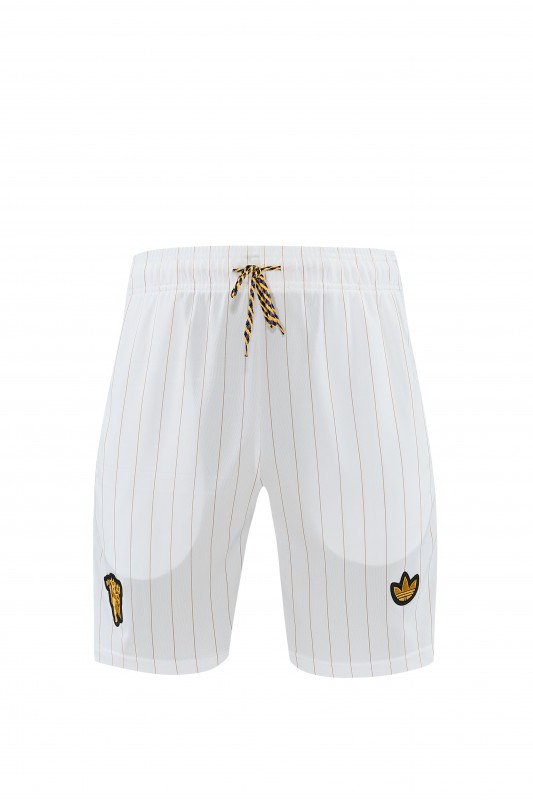 26/27 Manchester United White Short Sleeve+Soccer Shorts