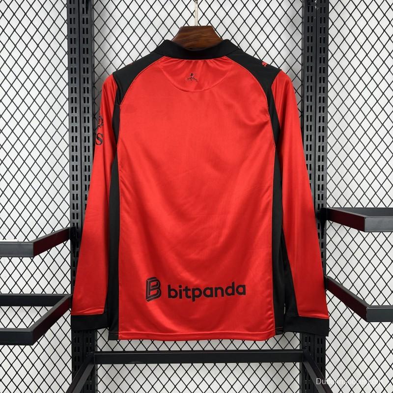 2026/27 Mens AC Milan Fourth Long Sleeve Jersey