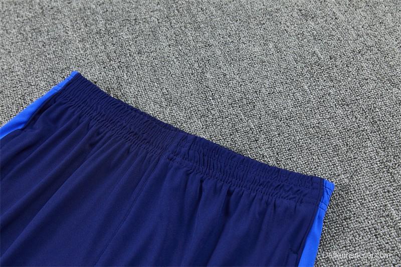 2026 Inter Milan Dark Navy Blue Half Zipper Jacket Tracksuit + Long Pants