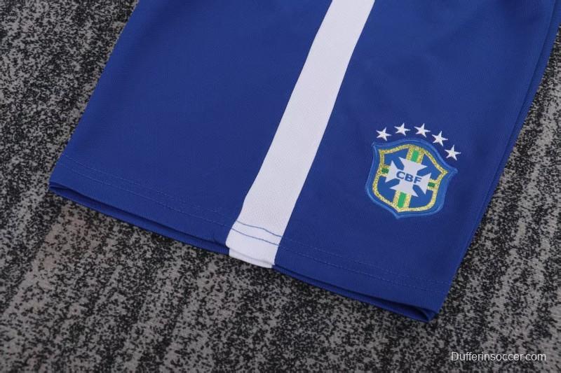 Retro 2014 Kids Brazil Home Jersey