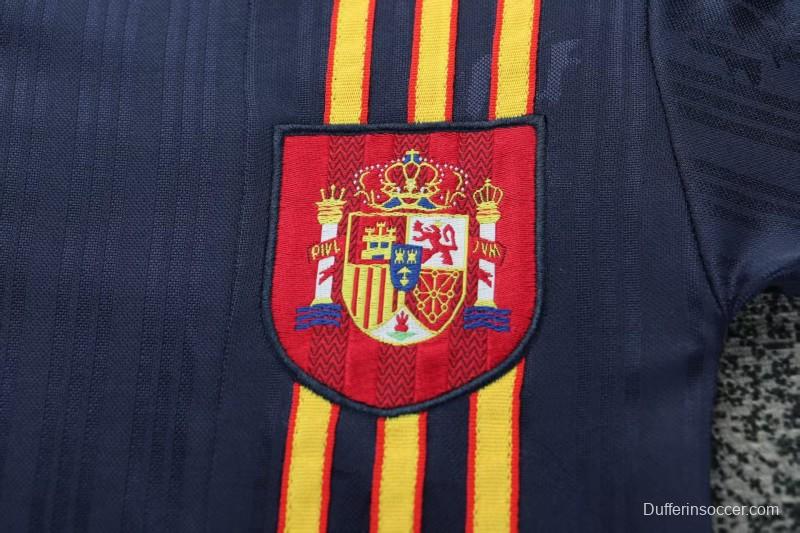 Retro Kids 1996 Spain Away Jersey