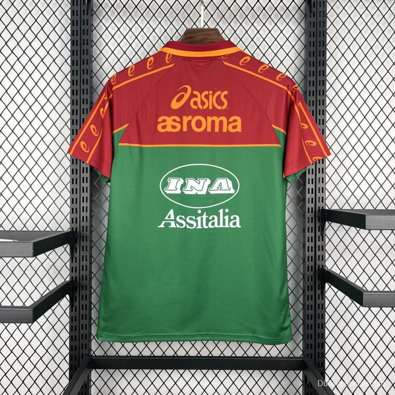1995/96 Retro AS Roma Pre-Match Jersey