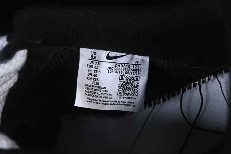 Nike Air Force 1 '07 Low Anime Theme Black Swoosh Skateboarding Shoes - ZH0316-123