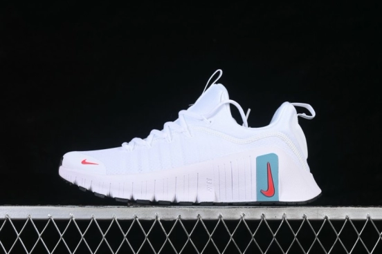 Nike Free Metcon 6 Training Shoes with Breathable Mesh Upper and Flexible Cushioning - FJ7126-102