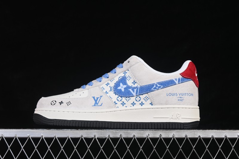 Nike Air Force 1 '07 Low Casual Sneakers with Suede Upper - KG6699-F48