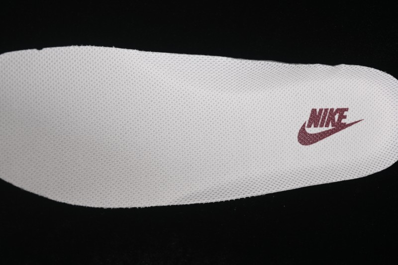 Nike Air Force 1 '07 Low Basketball Lifestyle Shoes in Wine Red and White - HT5088-611