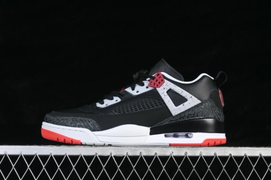 Jordan Spizike Low Basketball-Inspired Lifestyle Sneakers with Mixed Design Elements - FQ1759-009