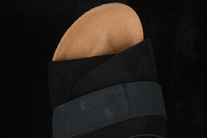Birkenstock Sheepskin Lined Shearling Sandals with Cork-Latex Footbed - 1015573