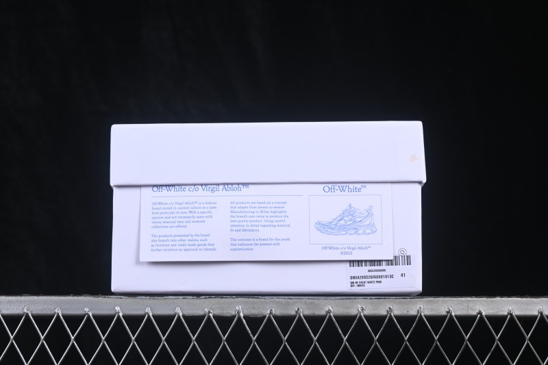 Off-White c/o Virgil Abloh Retro Running Shoes with Deconstructed Design - AJF6