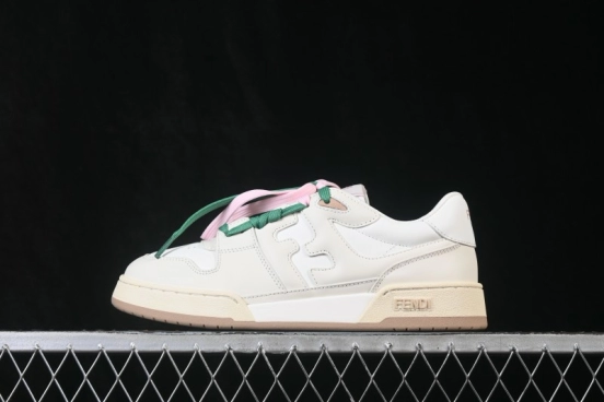Fendi Match Round Toe Thick Sole Low-Top Casual Sneakers - AHH2F1FHS