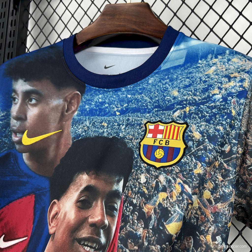 2025/26 Mens Barcelona LAMINE YAMAL Special Jersey