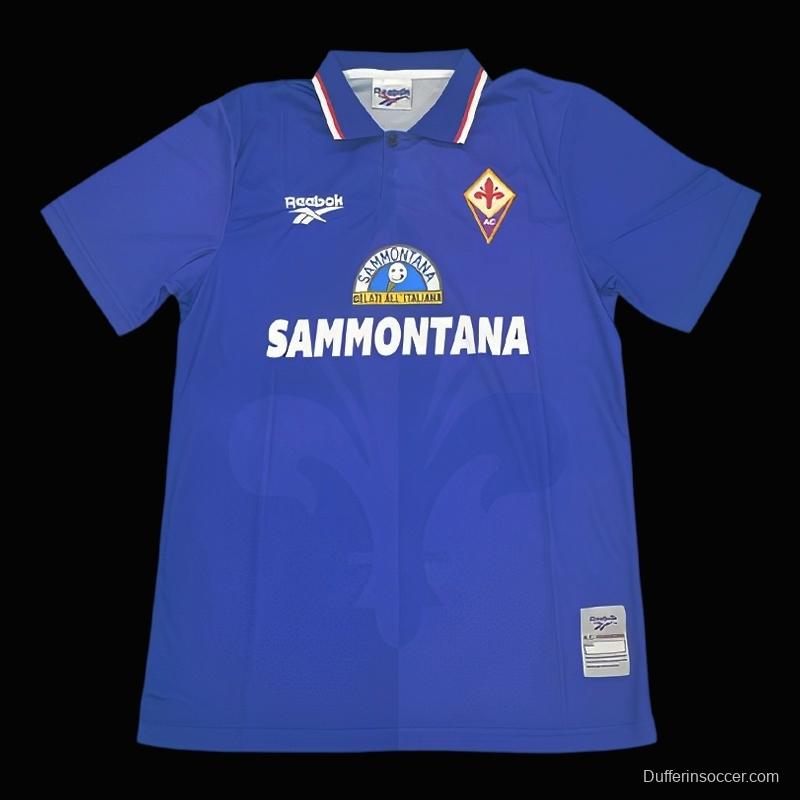 Retro 95/96 Fiorentina Home Jersey