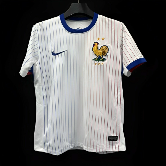 2024 France Away White Jersey