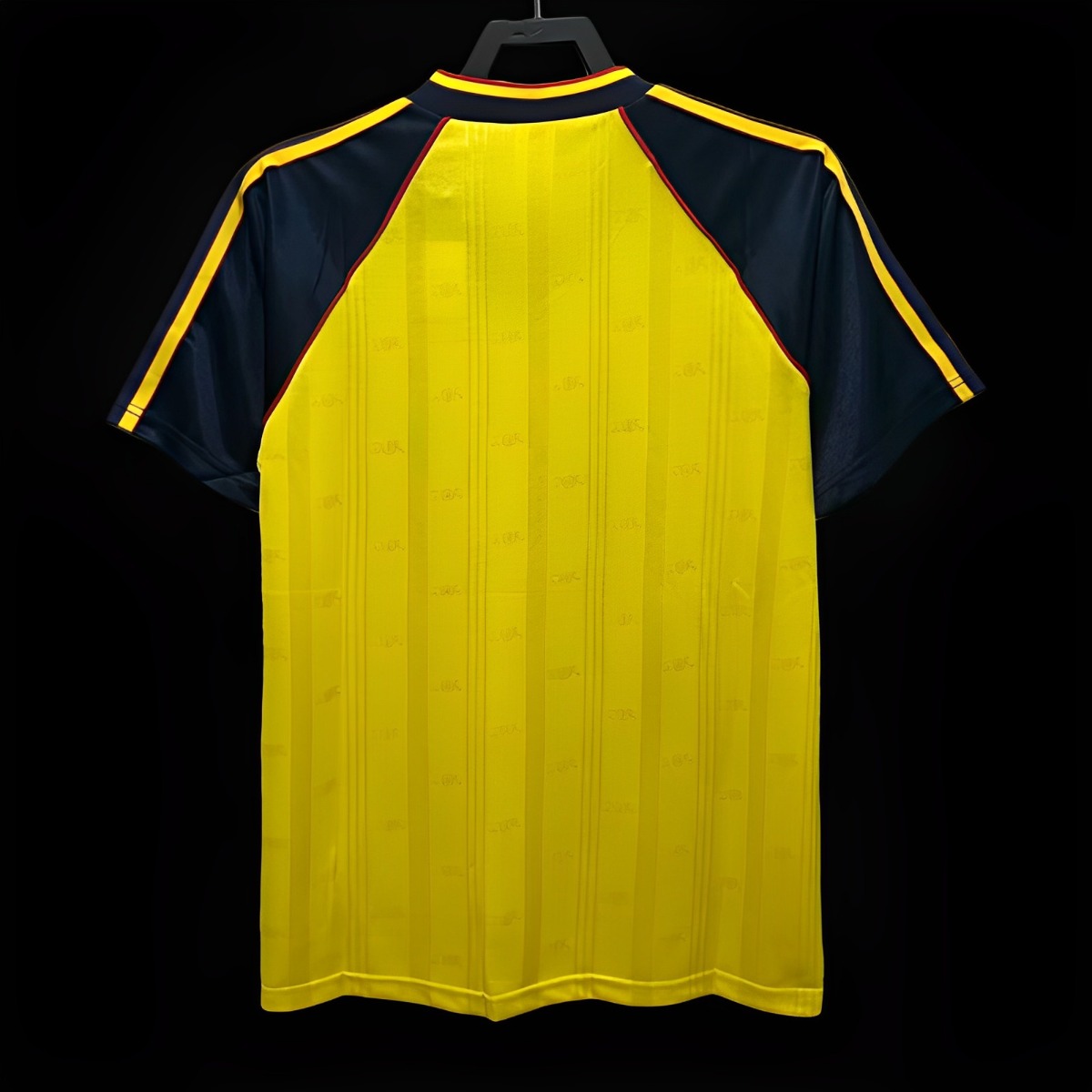 Retro 88/90 Arsenal Away Yellow Jersey