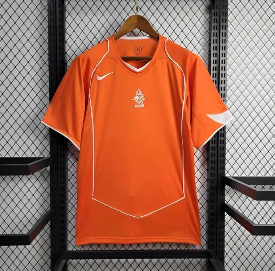 Retro 2004 Netherlands Home Jersey