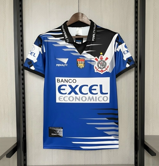 Retro 98/99 Corinthians Third Blue Jersey