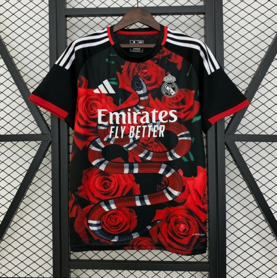 25/26 Real Madrid Special Red Rose Jersey